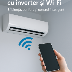 Aparate de aer condiționat cu inverter și Wi-Fi – Eficiență, confort și control inteligent