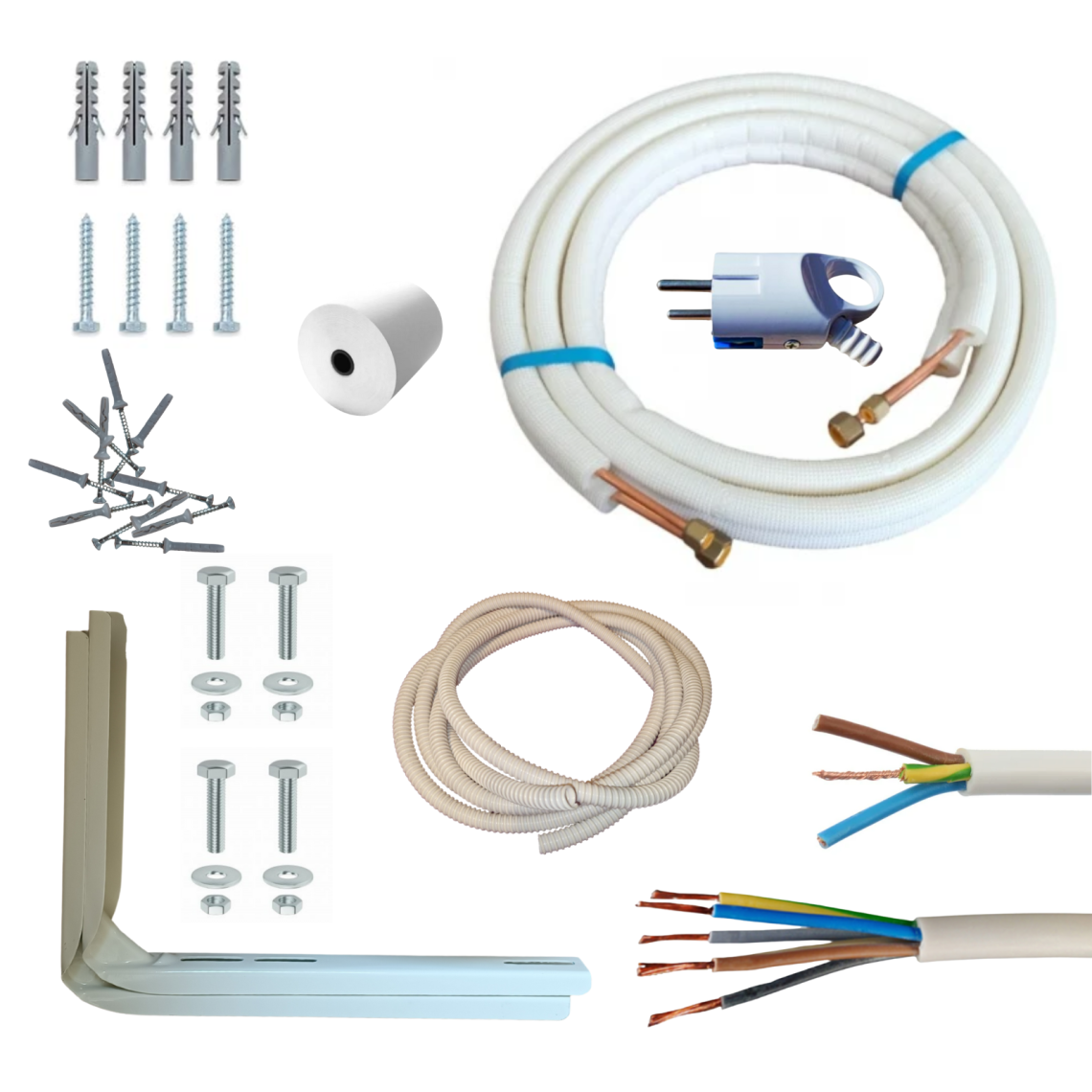 3 m - 24000 btu - Kit complet instalare AC, Aparat aer condiționat & montaj>Kit complet montaj AC>Kit complet 24.000 BTU – ofertă, preț și specificații