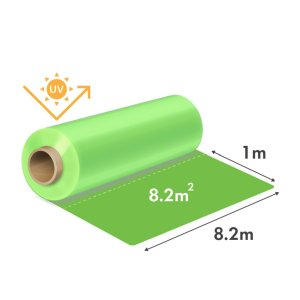 Folie solar 150 microni- latime 8,2 m 1 m liniar, Grădină>Folie profesională seră și solarii>Folie solar 150 microni – ofertă, preț și specificații