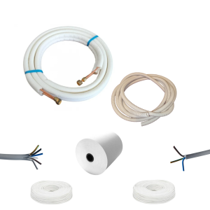 Kit AC 18000 BTU - teava, furtun, cablu, matisat adeziv 2 m, Aparat aer condiționat & montaj>Kit complet montaj AC>Kit complet 18.000 BTU – ofertă, preț și specificații