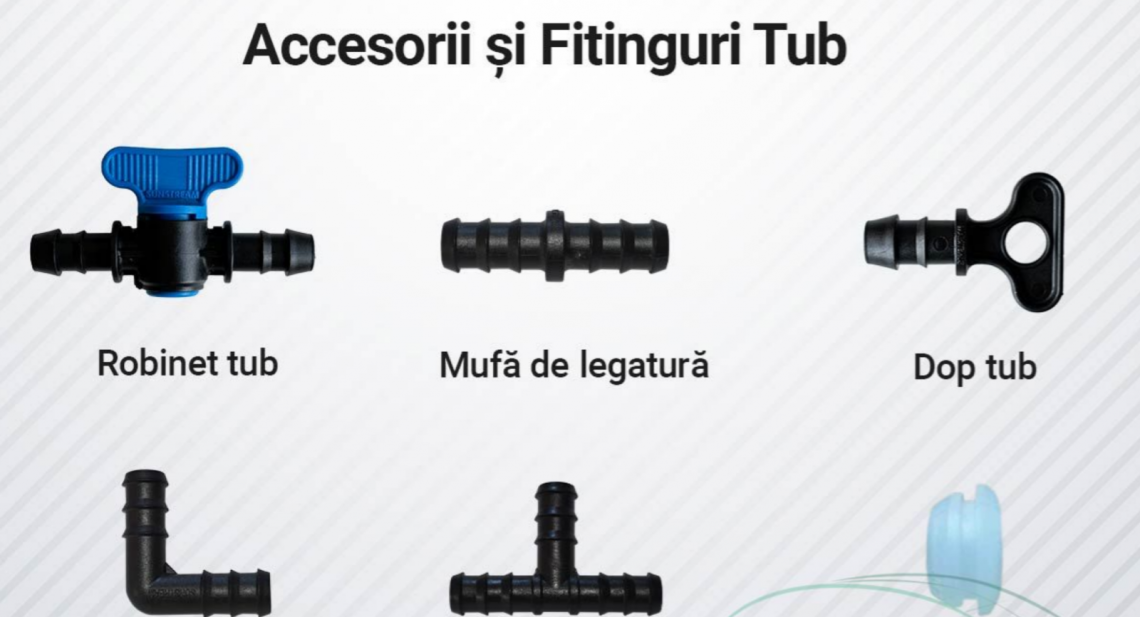 Mufa de legatura pentru tub de picurare 20x20mm, Grădină>Irigații>Furtun picurare în orb (fără găuri) – ofertă, preț și specificații