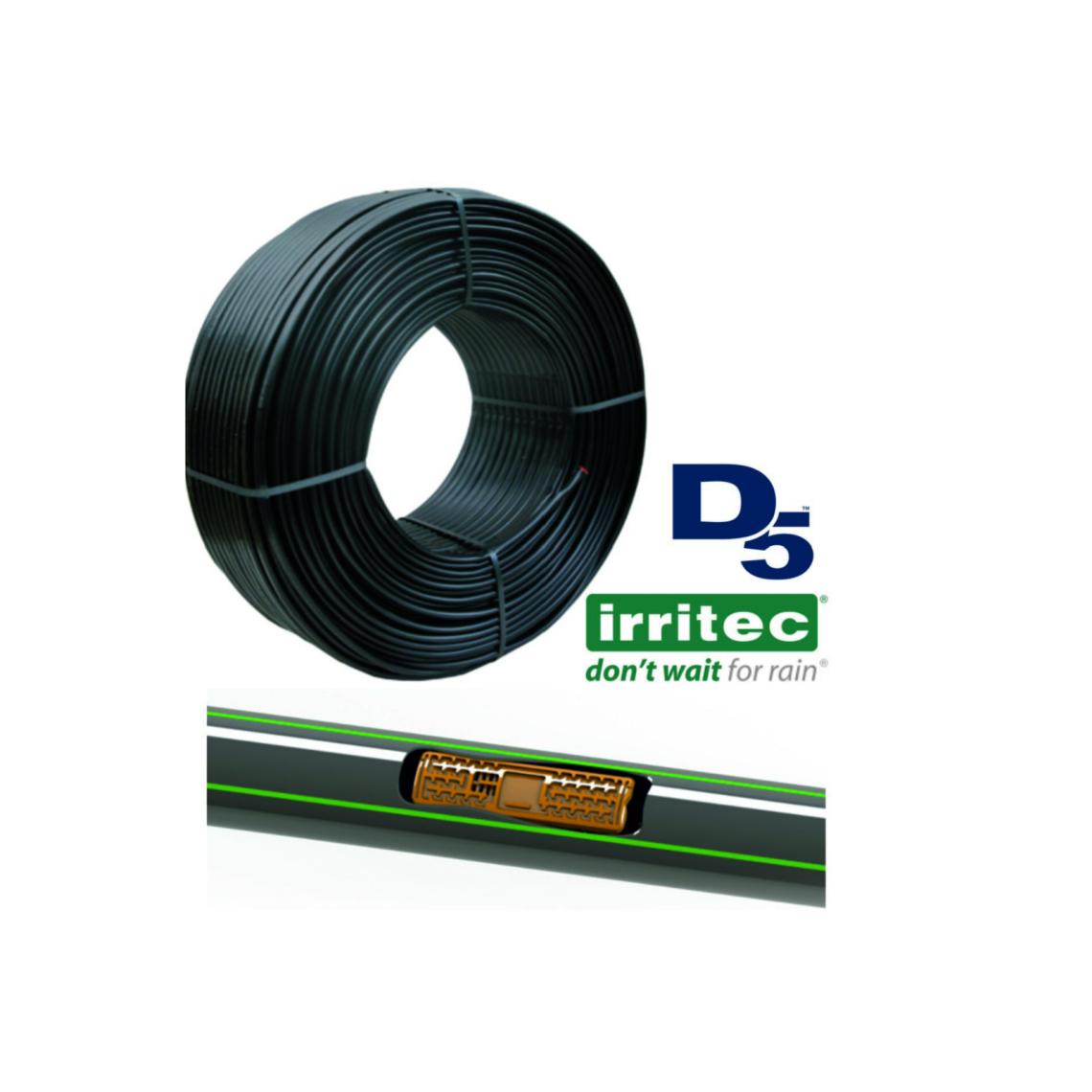 Tub picurare 500 m - 20 cm - 3,8lt h 20 cm, Grădină>Irigații>Furtun picurare (cu găuri) – ofertă, preț și specificații