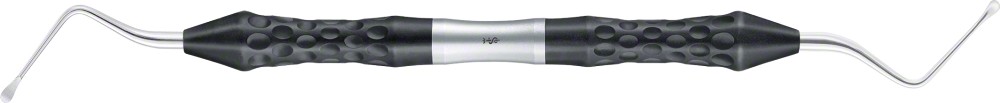 Chiureta os Lucas, gama Ergoperio, angulata, dubla terminatie, varf ascutit/ascutit, lungime 180 mm
